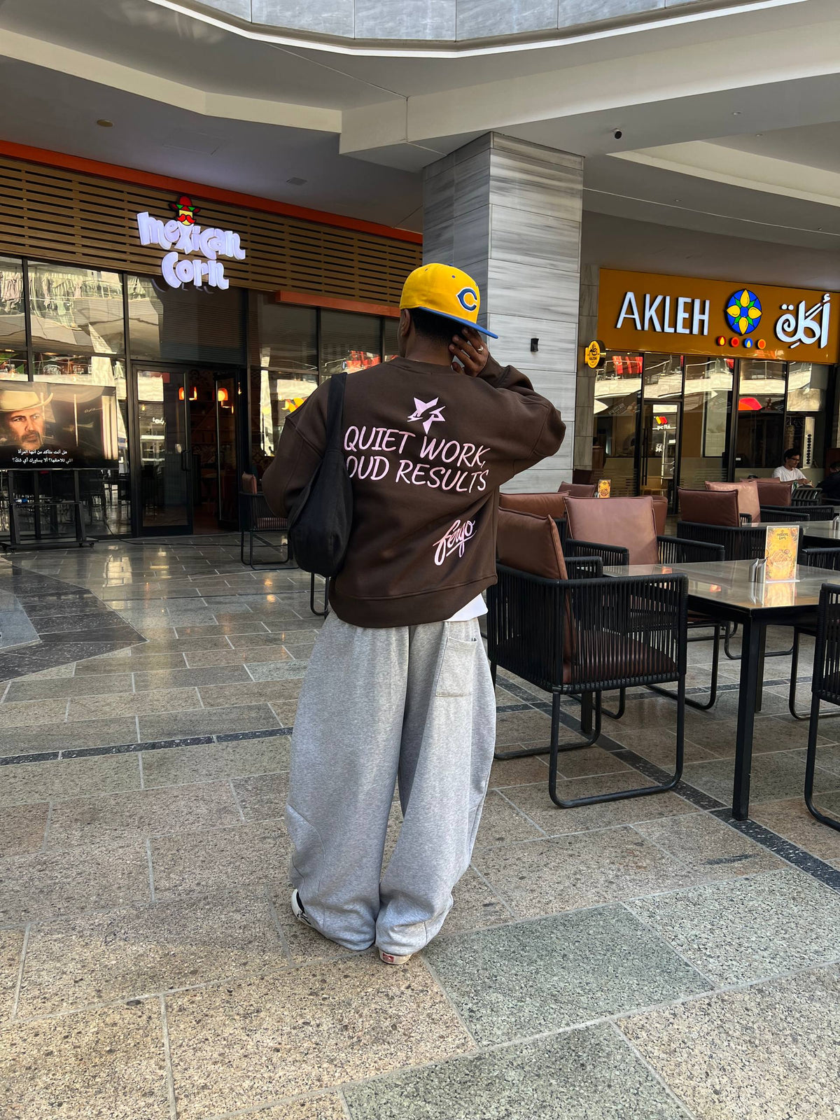 Brown Impact Crewneck