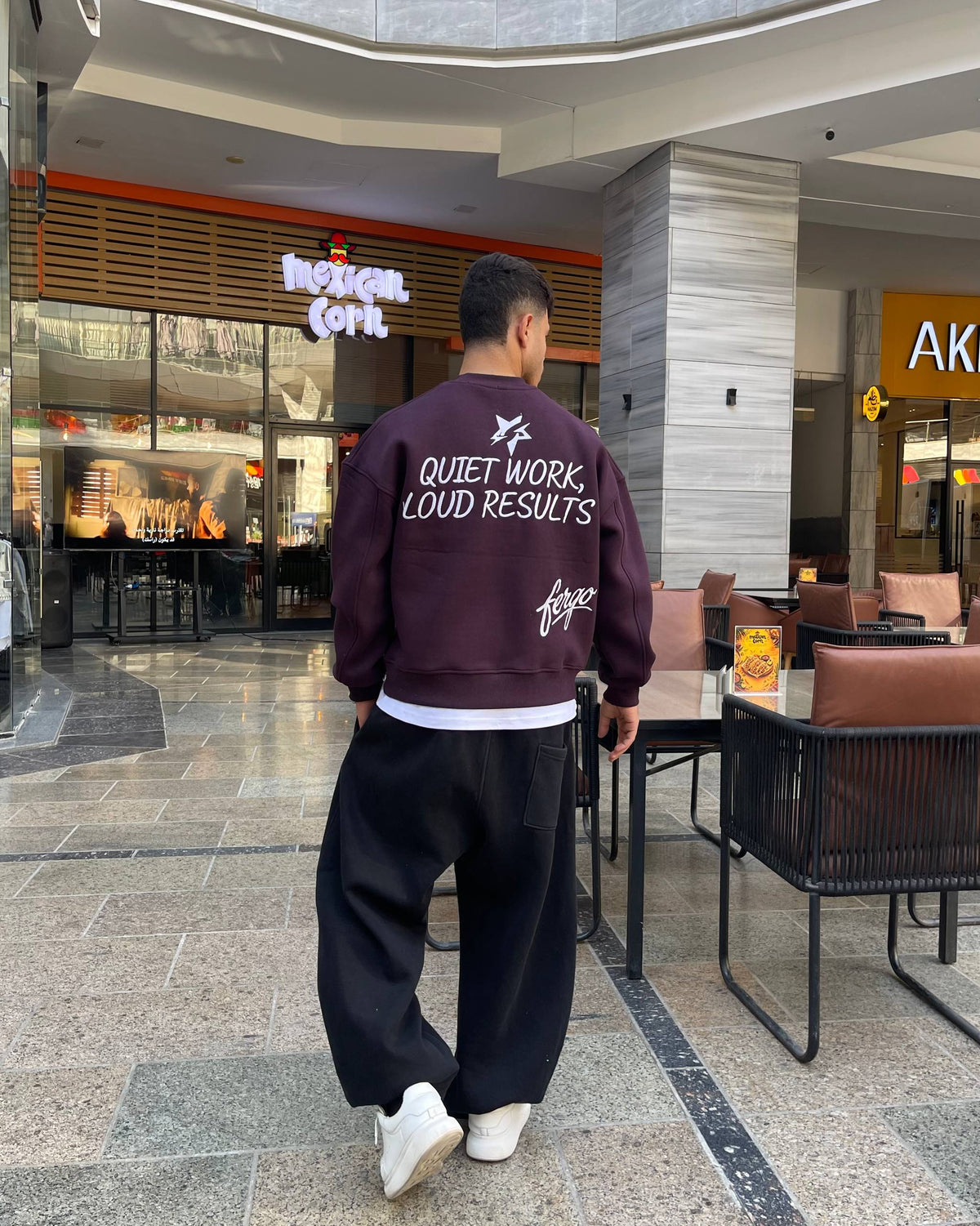 Burgundy Impact Crewneck
