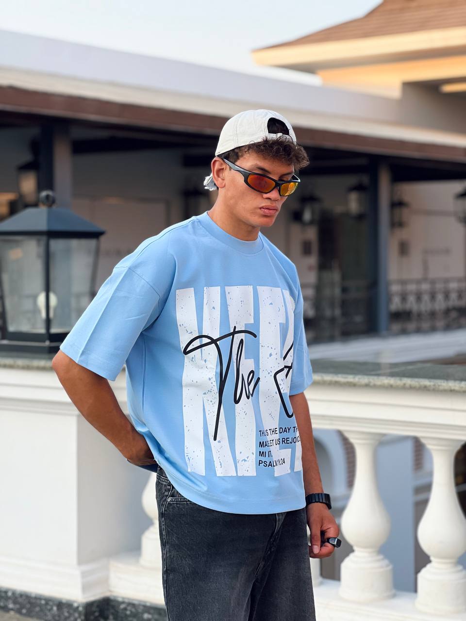 Oversized BabyBlue T-Shirt