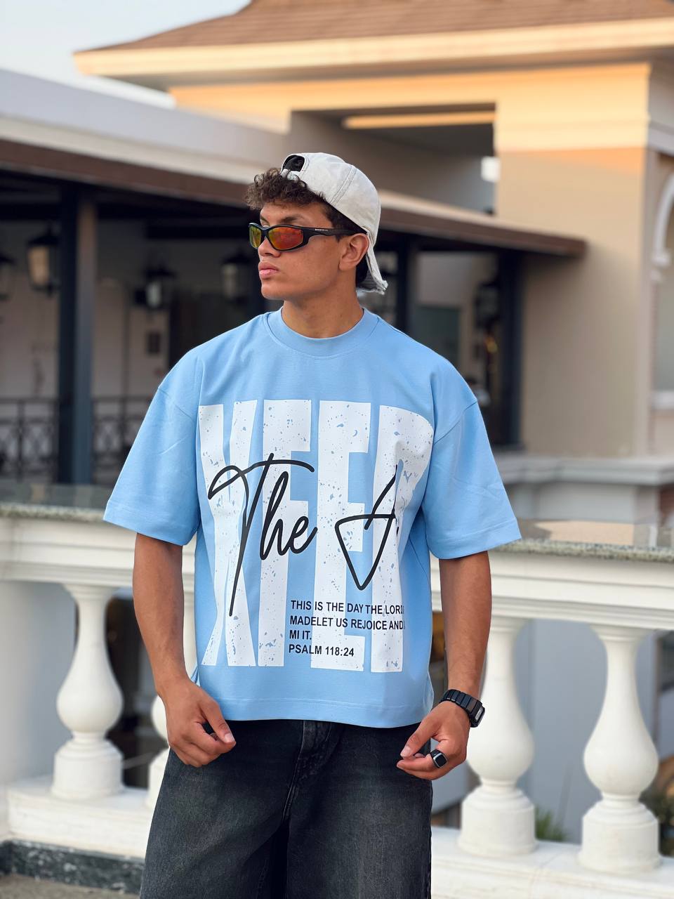 Oversized BabyBlue T-Shirt