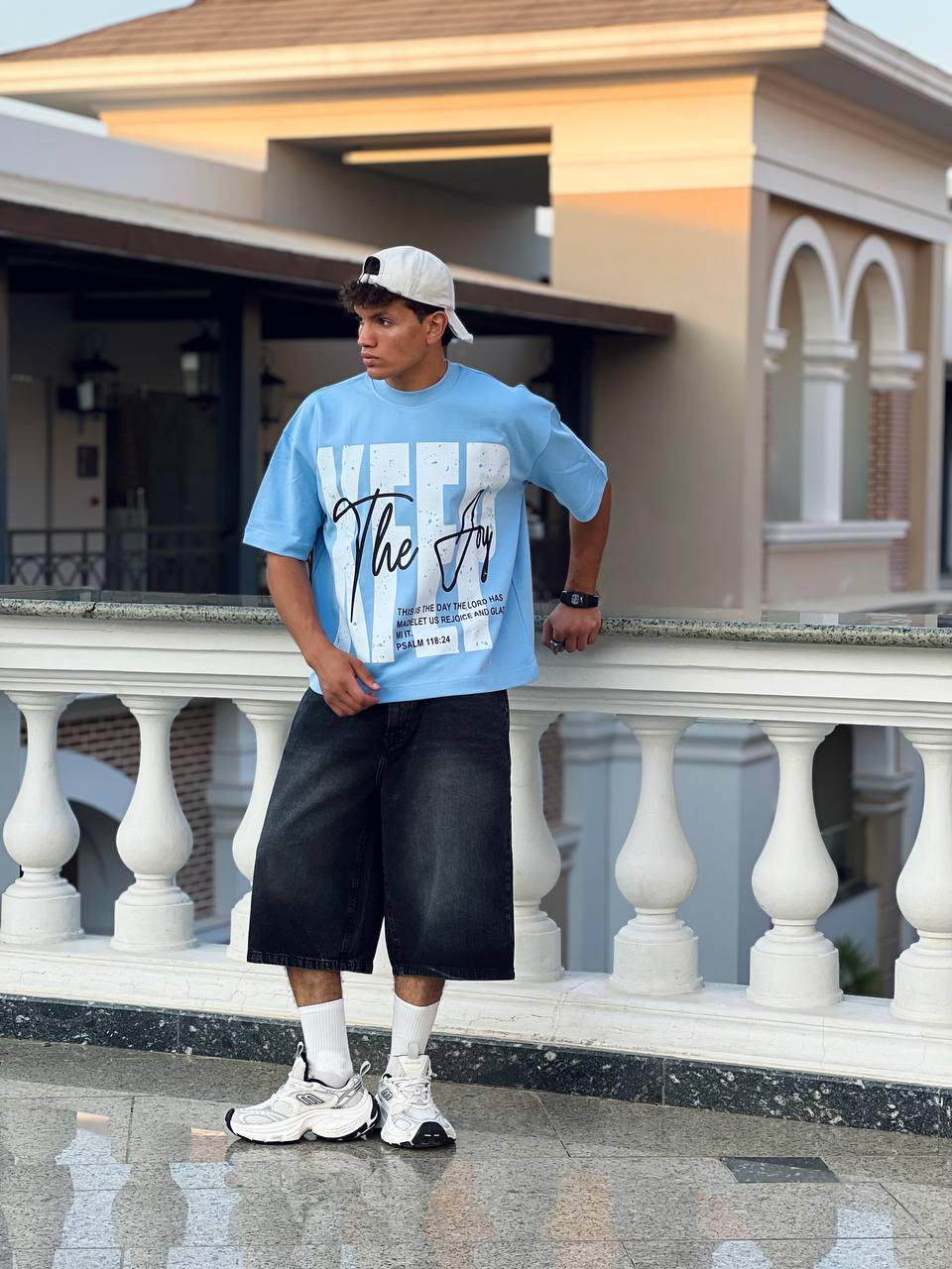 Oversized BabyBlue T-Shirt