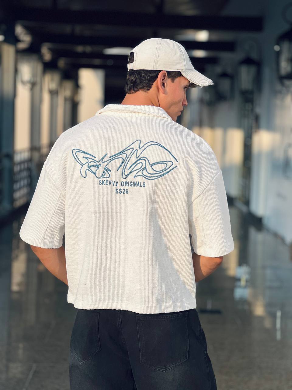 White T-Shirt Polo