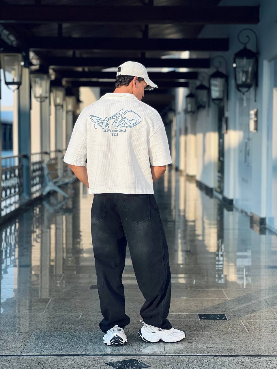 White T-Shirt Polo
