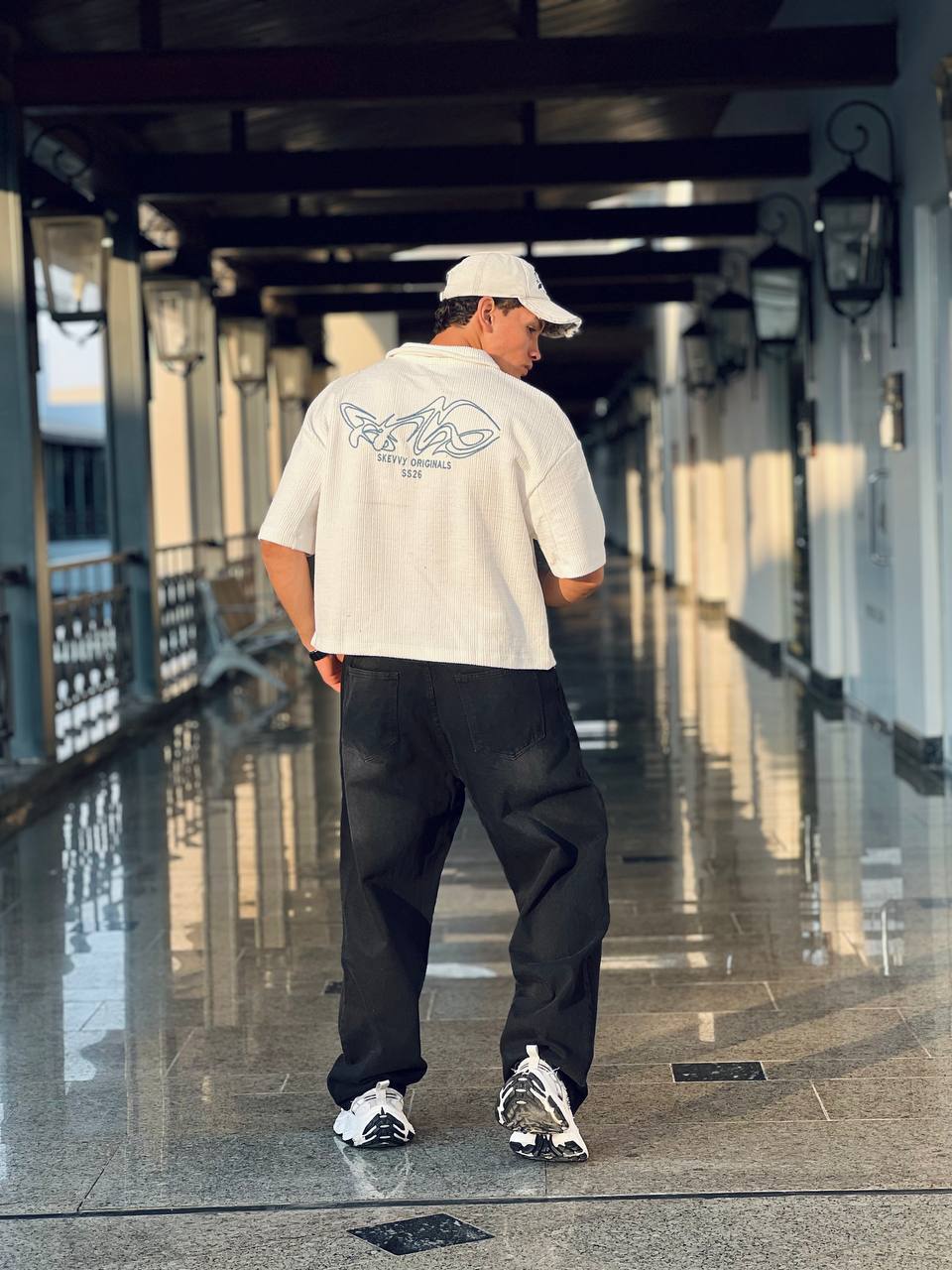 White T-Shirt Polo