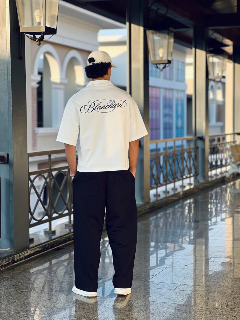 White T-Shirt Polo