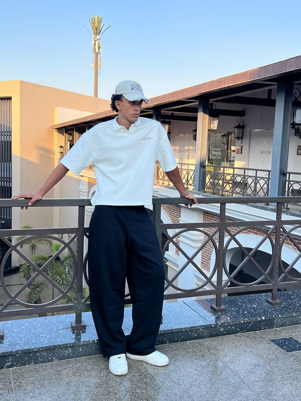 White T-Shirt Polo