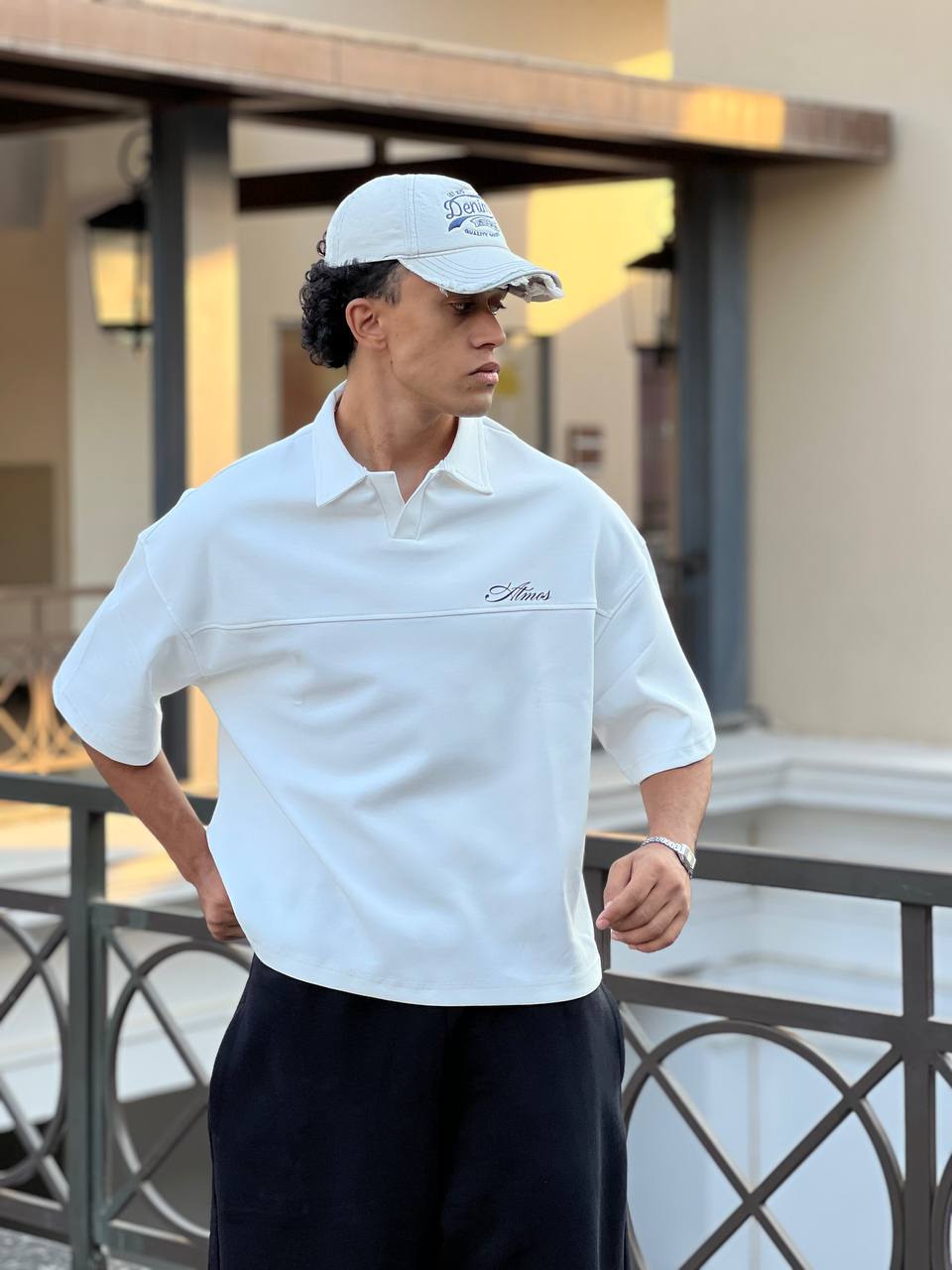 White T-Shirt Polo