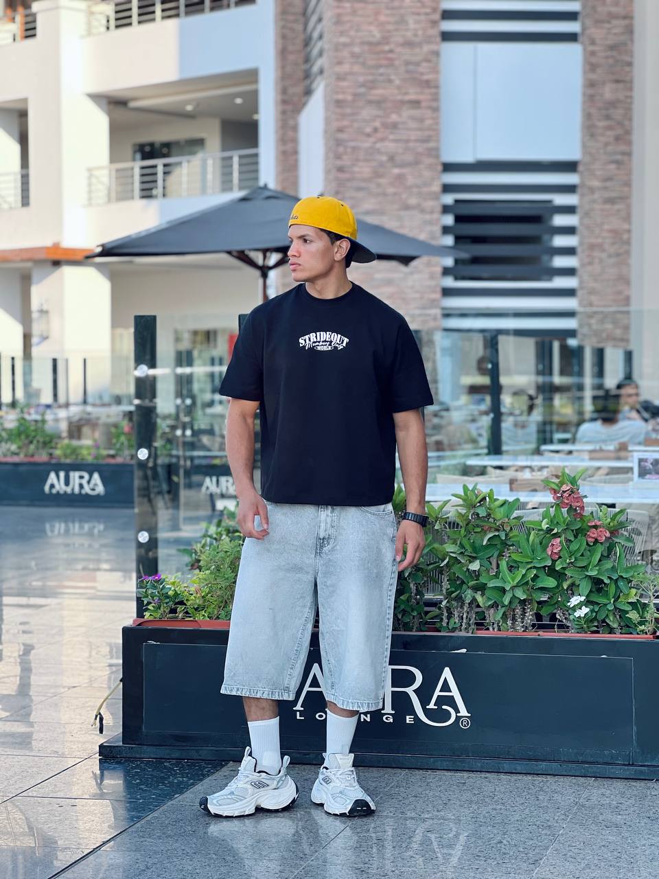 BoxyFit Black T-Shirt