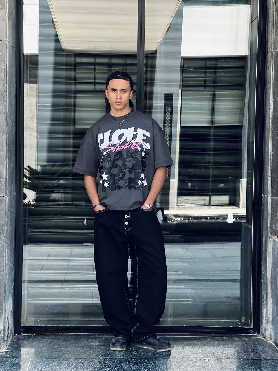 iron oversized t-shirt