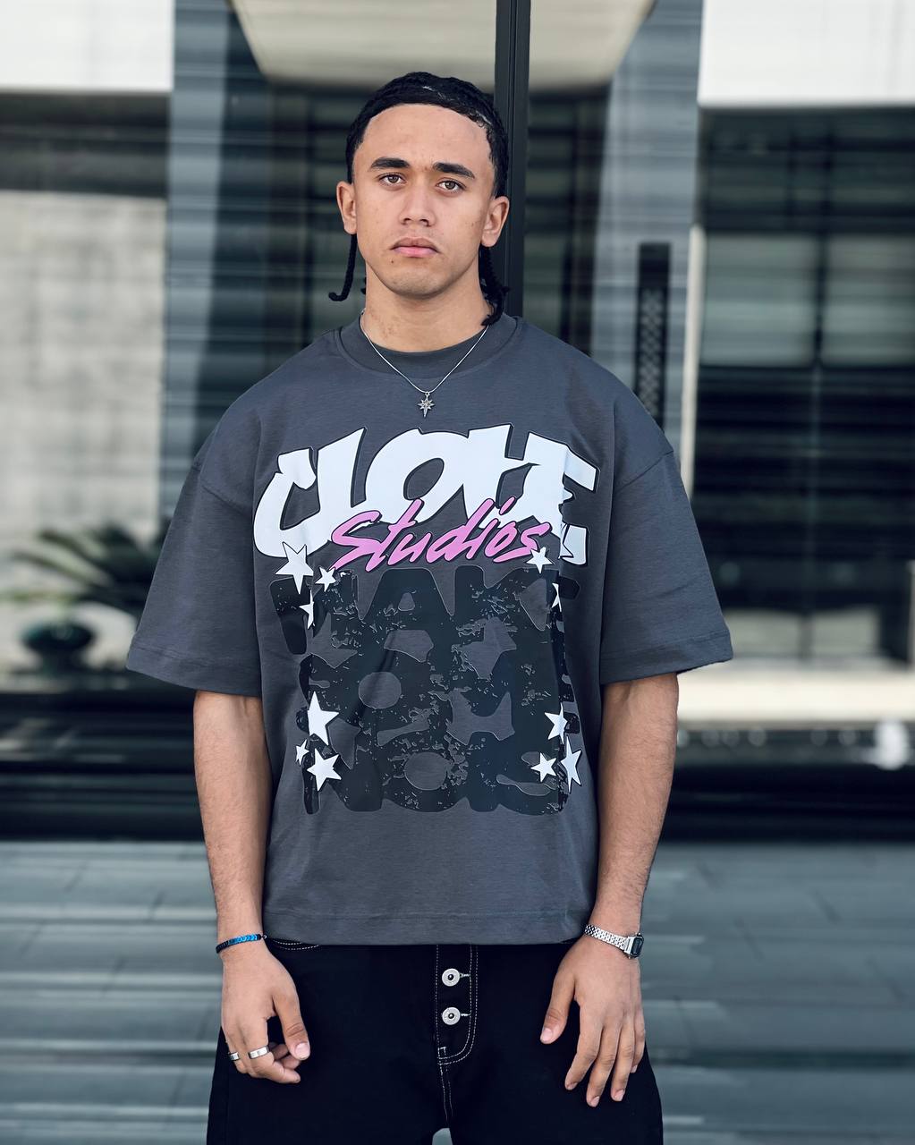 iron oversized t-shirt
