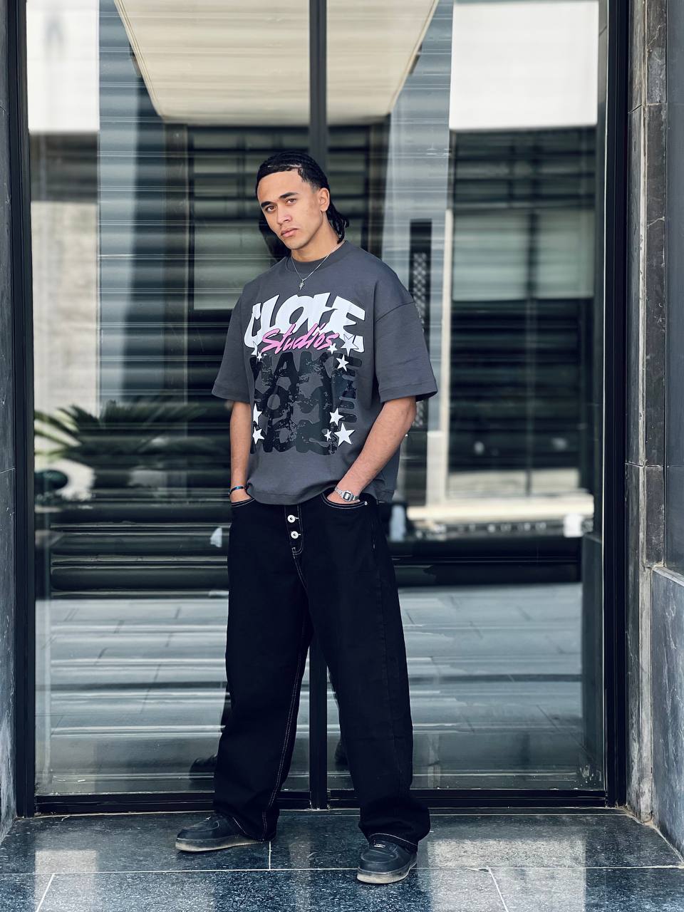 iron oversized t-shirt