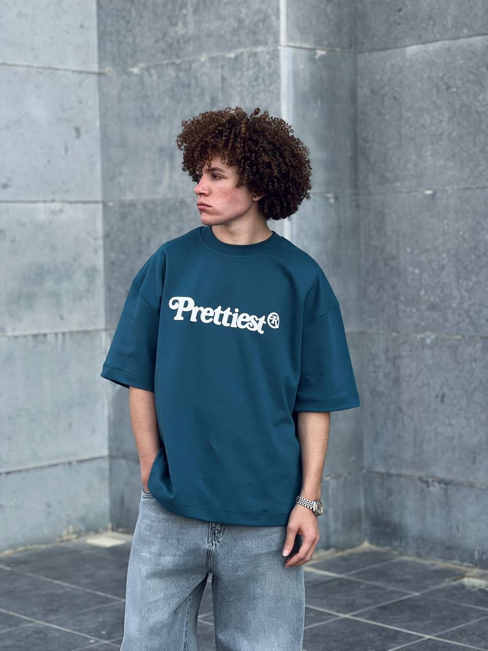 Indigo oversized t-shirt