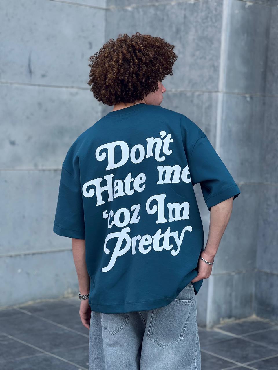 Indigo oversized t-shirt