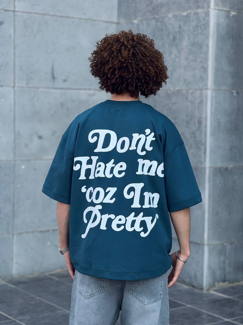 Indigo oversized t-shirt