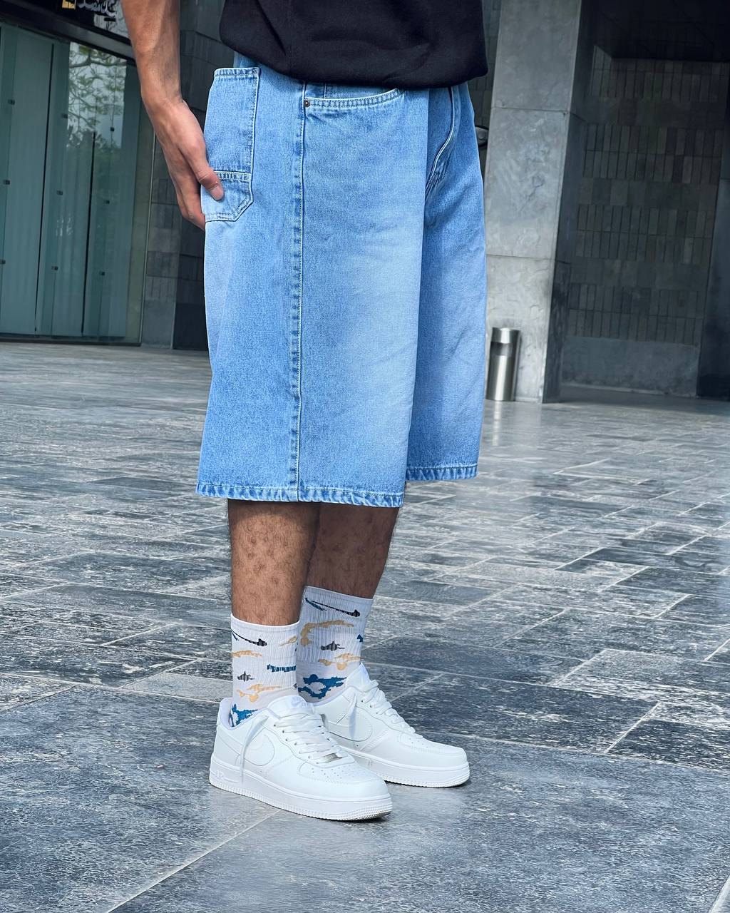 blue ice jorts