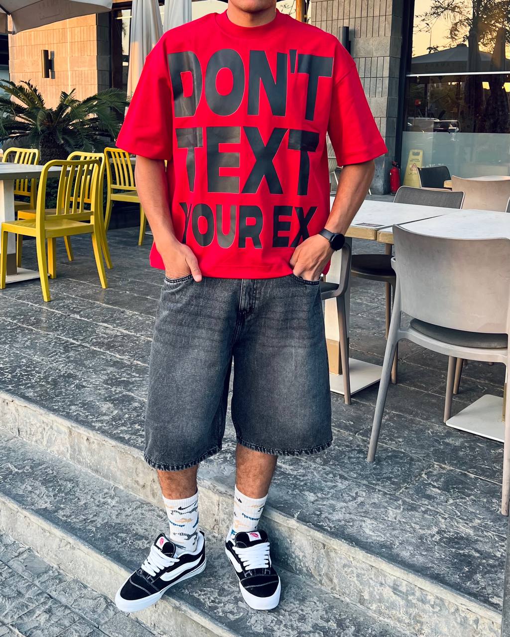 Oversized Red T-Shirt