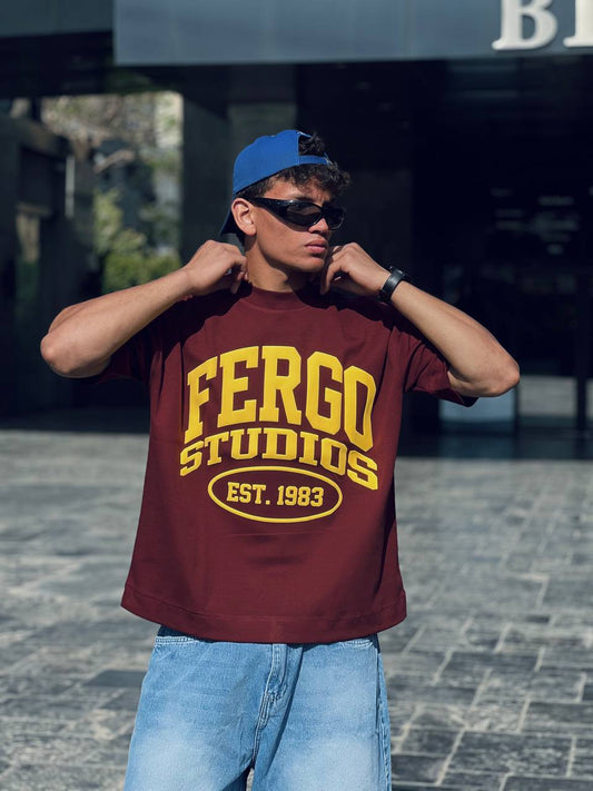 Oversized Marron T-Shirt