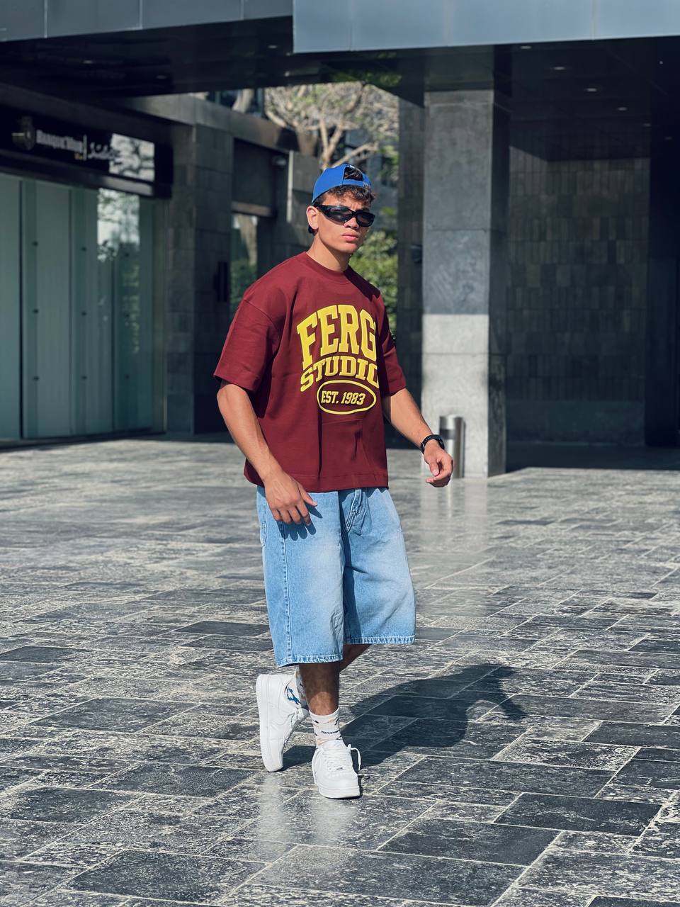 Oversized Marron T-Shirt