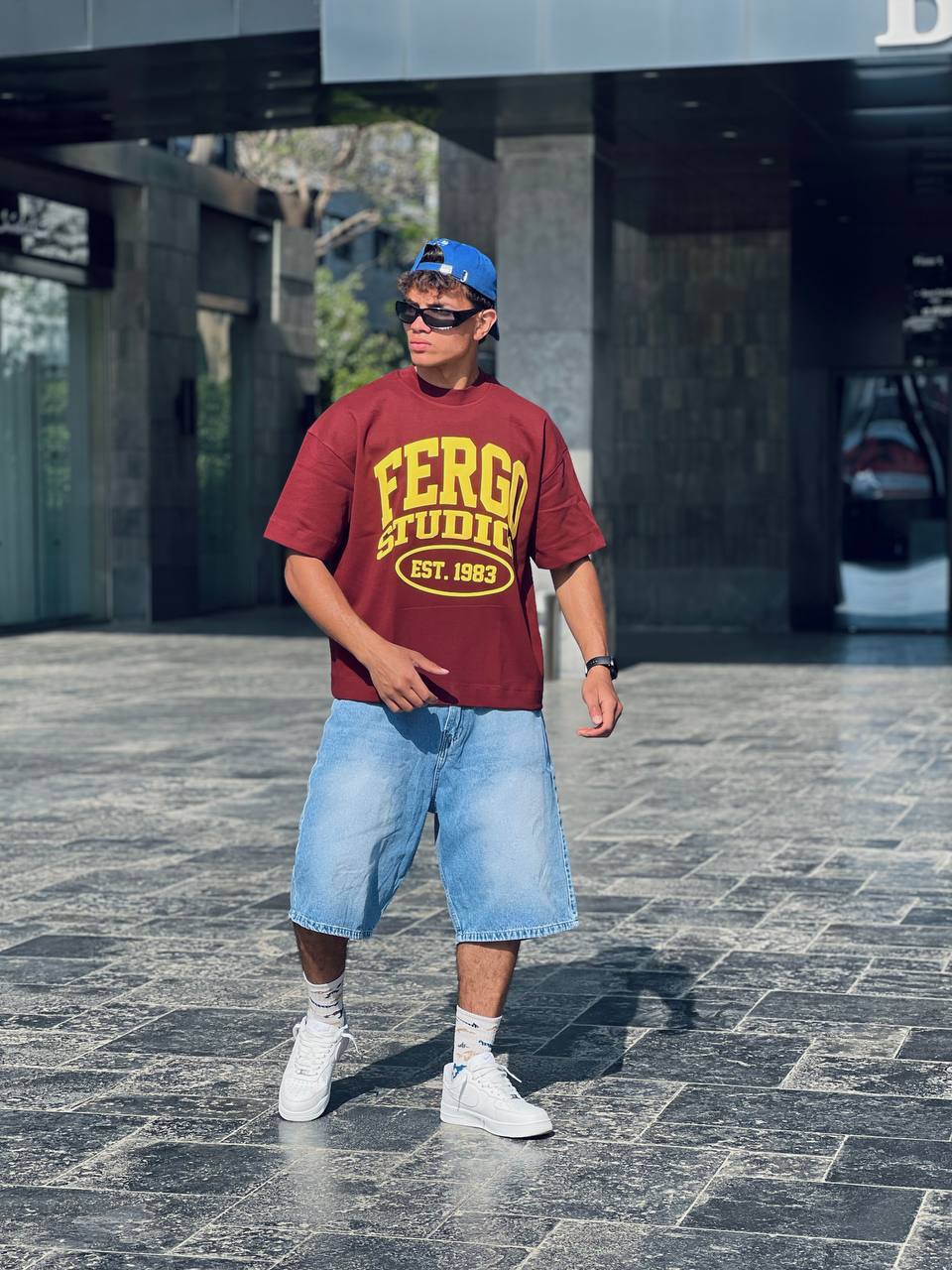 Oversized Marron T-Shirt