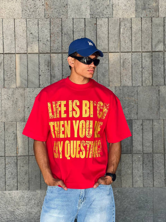 Oversized Red T-Shirt