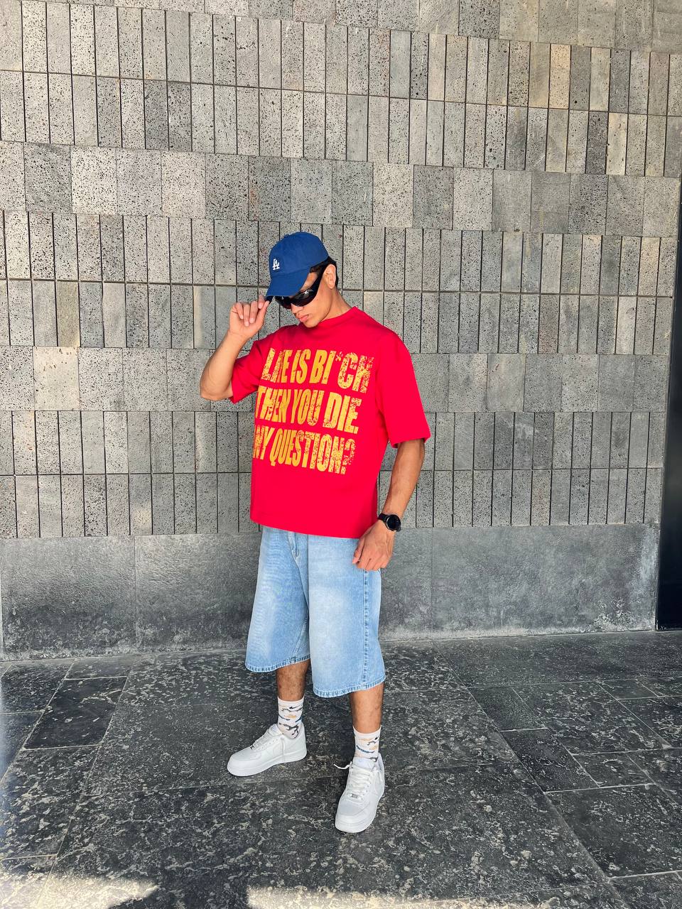 Oversized Red T-Shirt