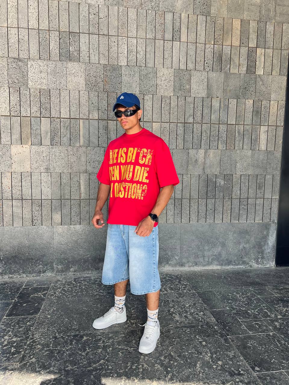Oversized Red T-Shirt