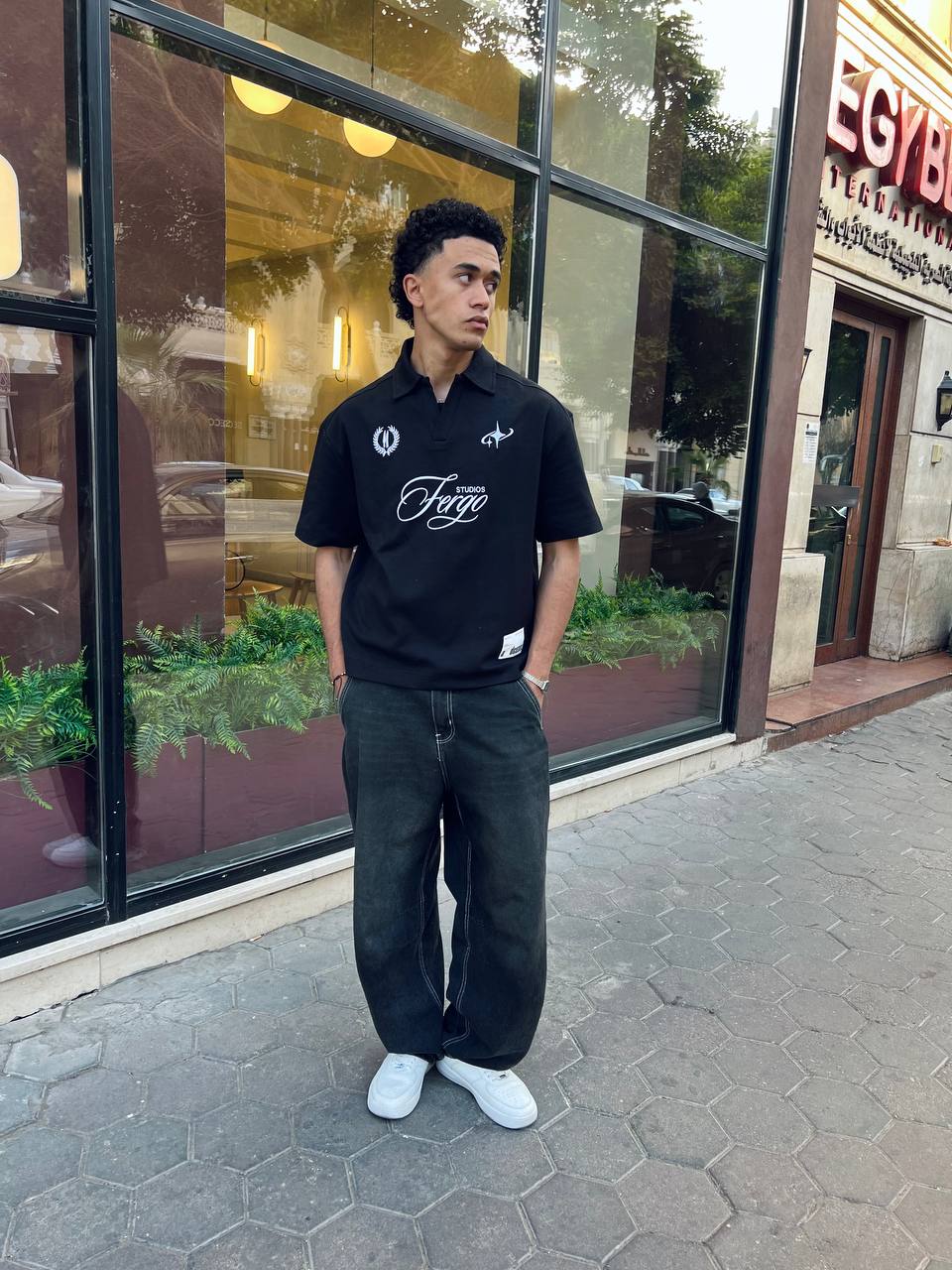 Black Fergo Polo
