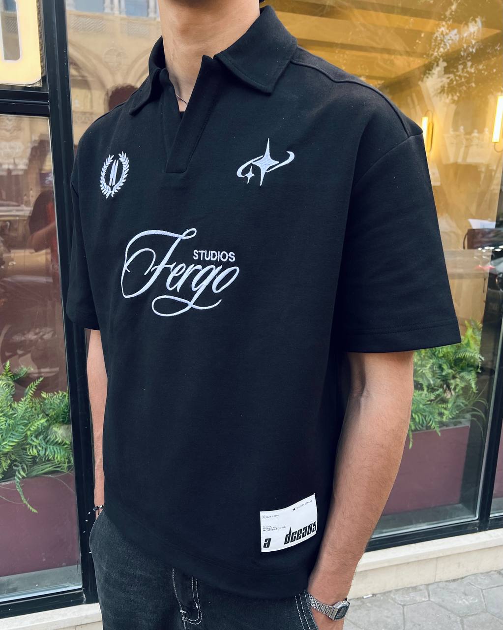 Black Fergo Polo