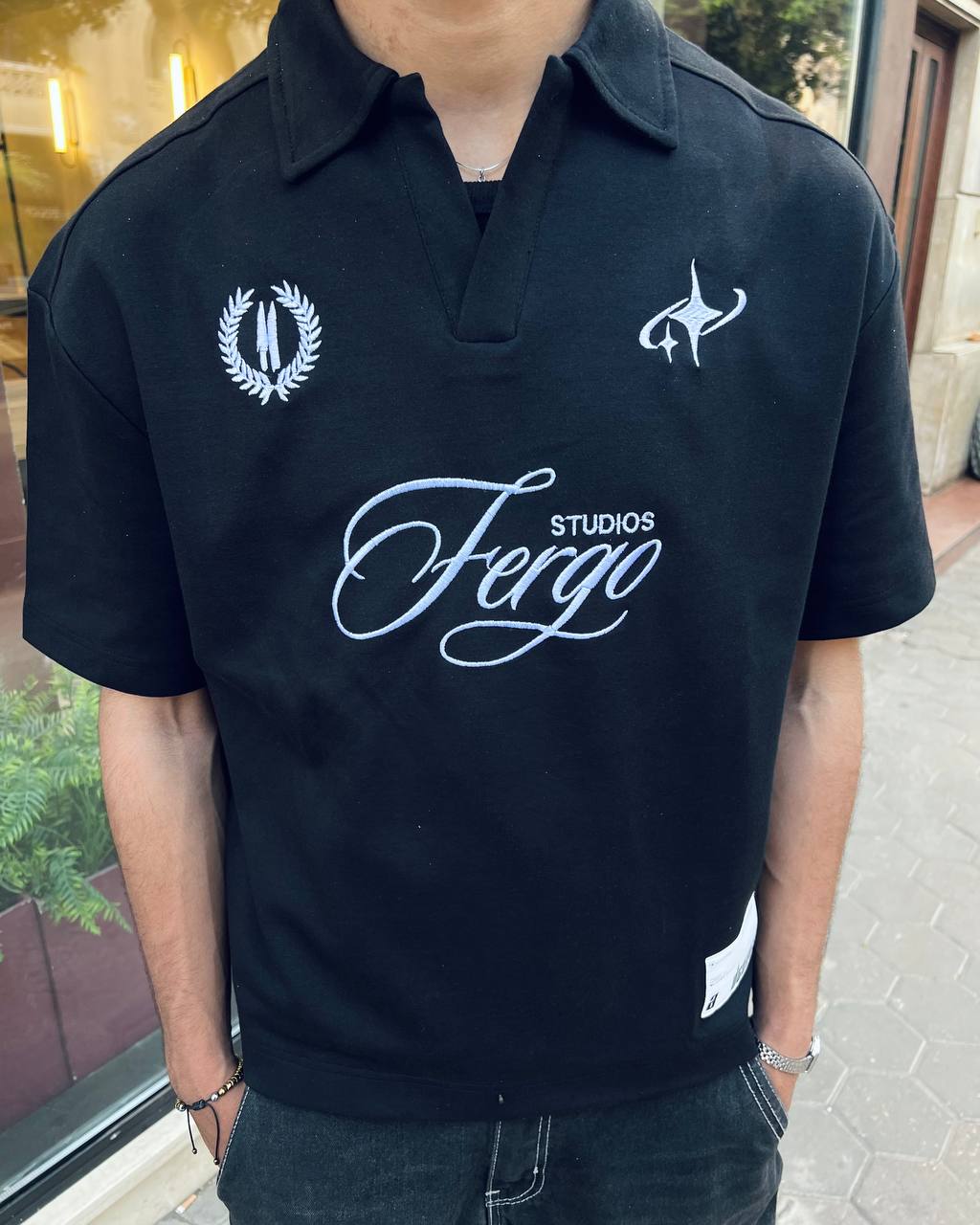 Black Fergo Polo