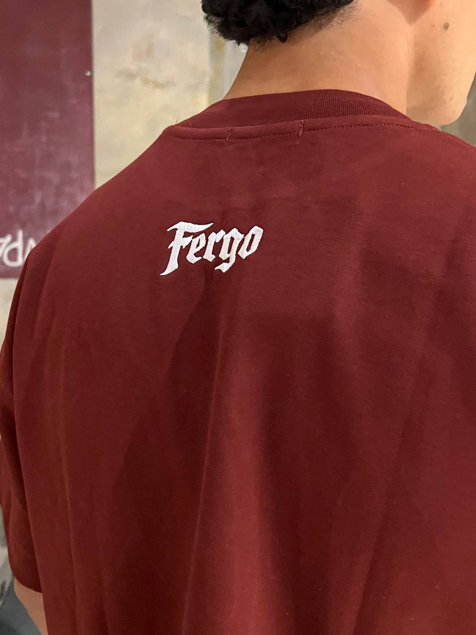 Oversized Marron t-shirt