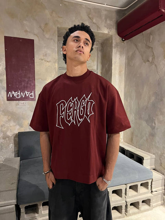 Oversized Marron t-shirt