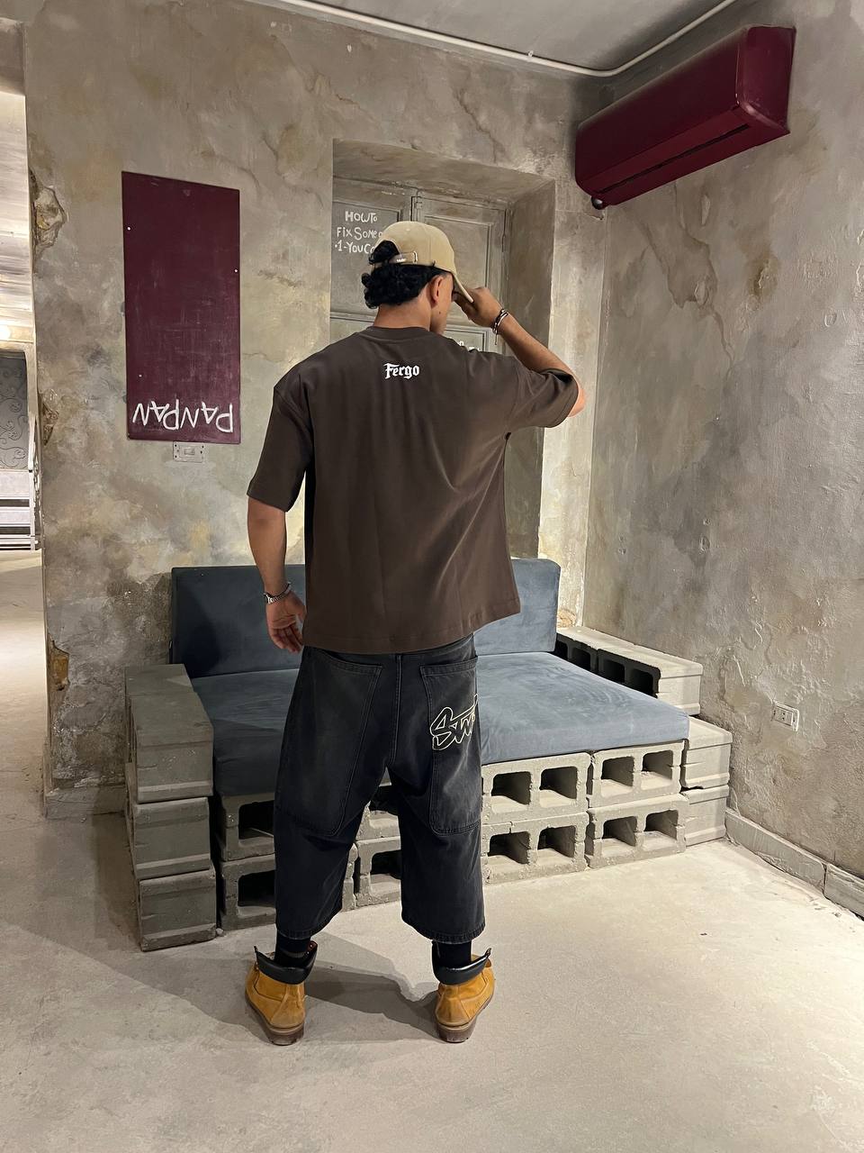 Oversized Brown T-shirt
