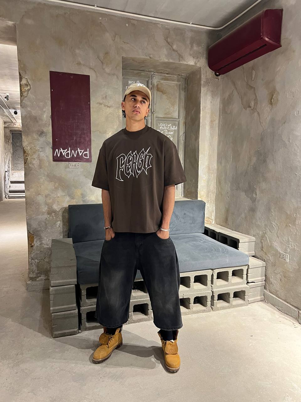 Oversized Brown T-shirt