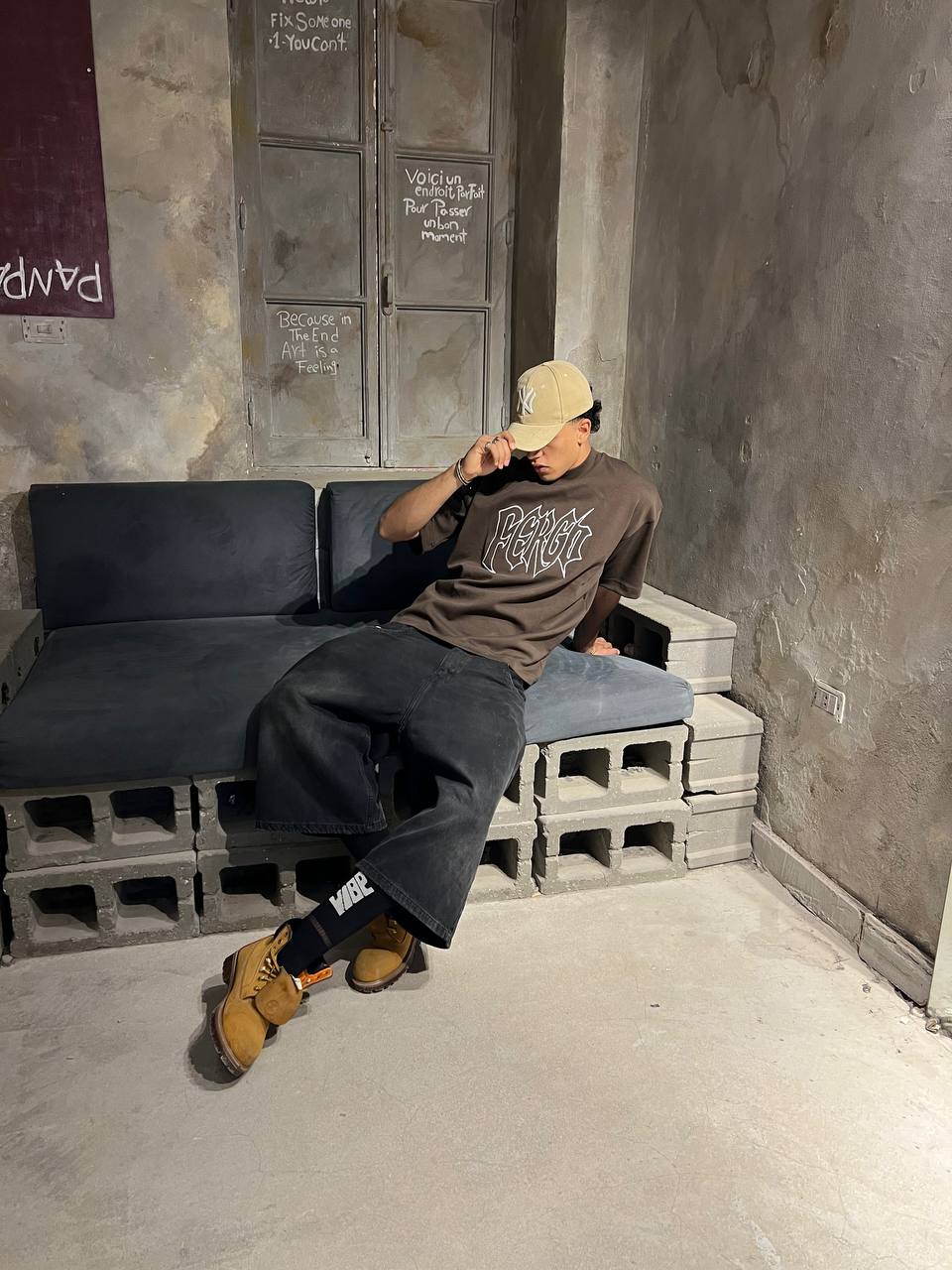 Oversized Brown T-shirt