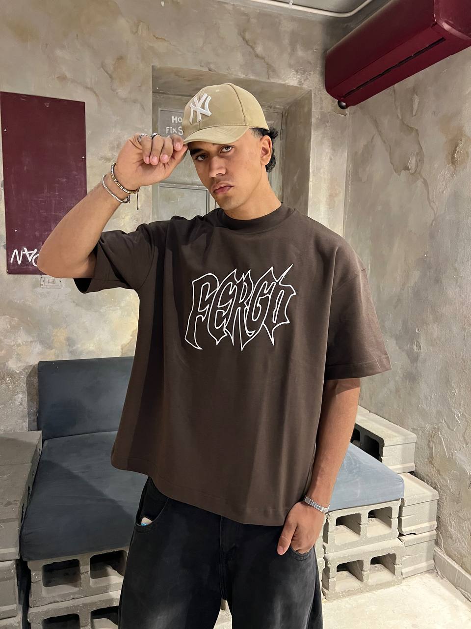 Oversized Brown T-shirt