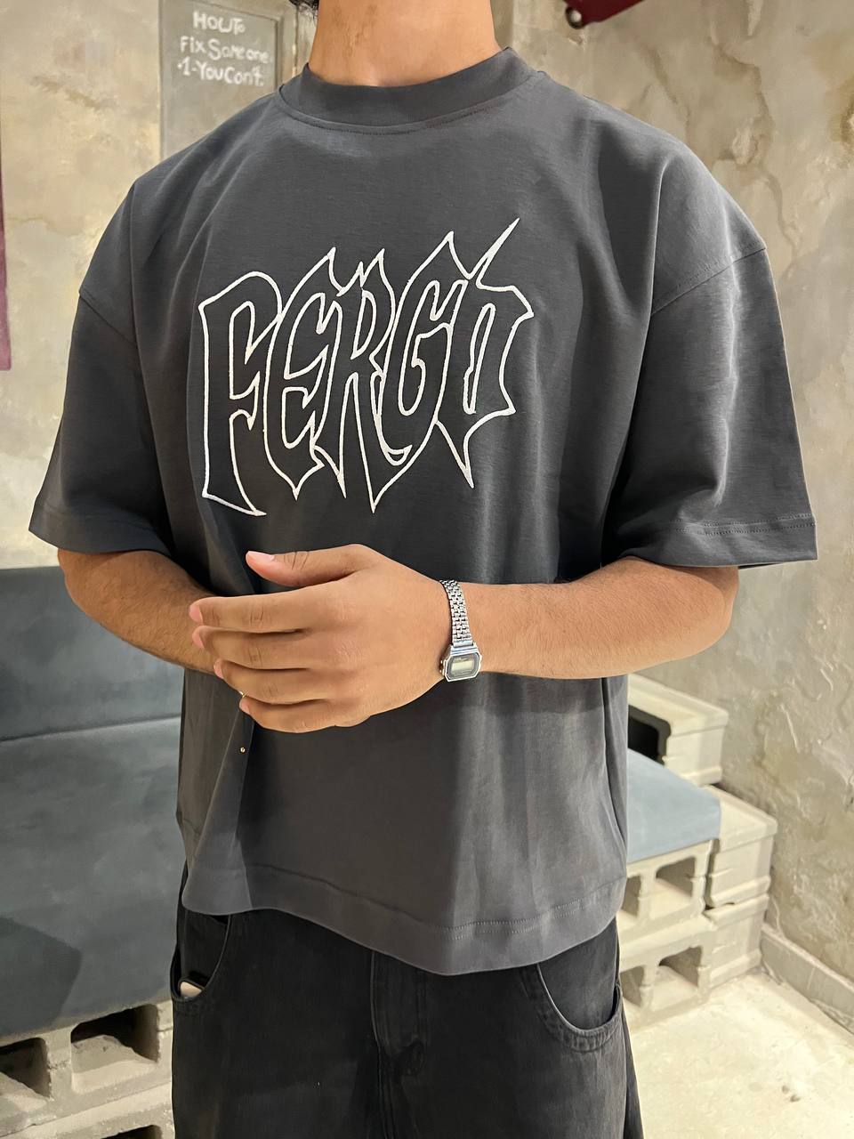 Oversized Iron T-shirt