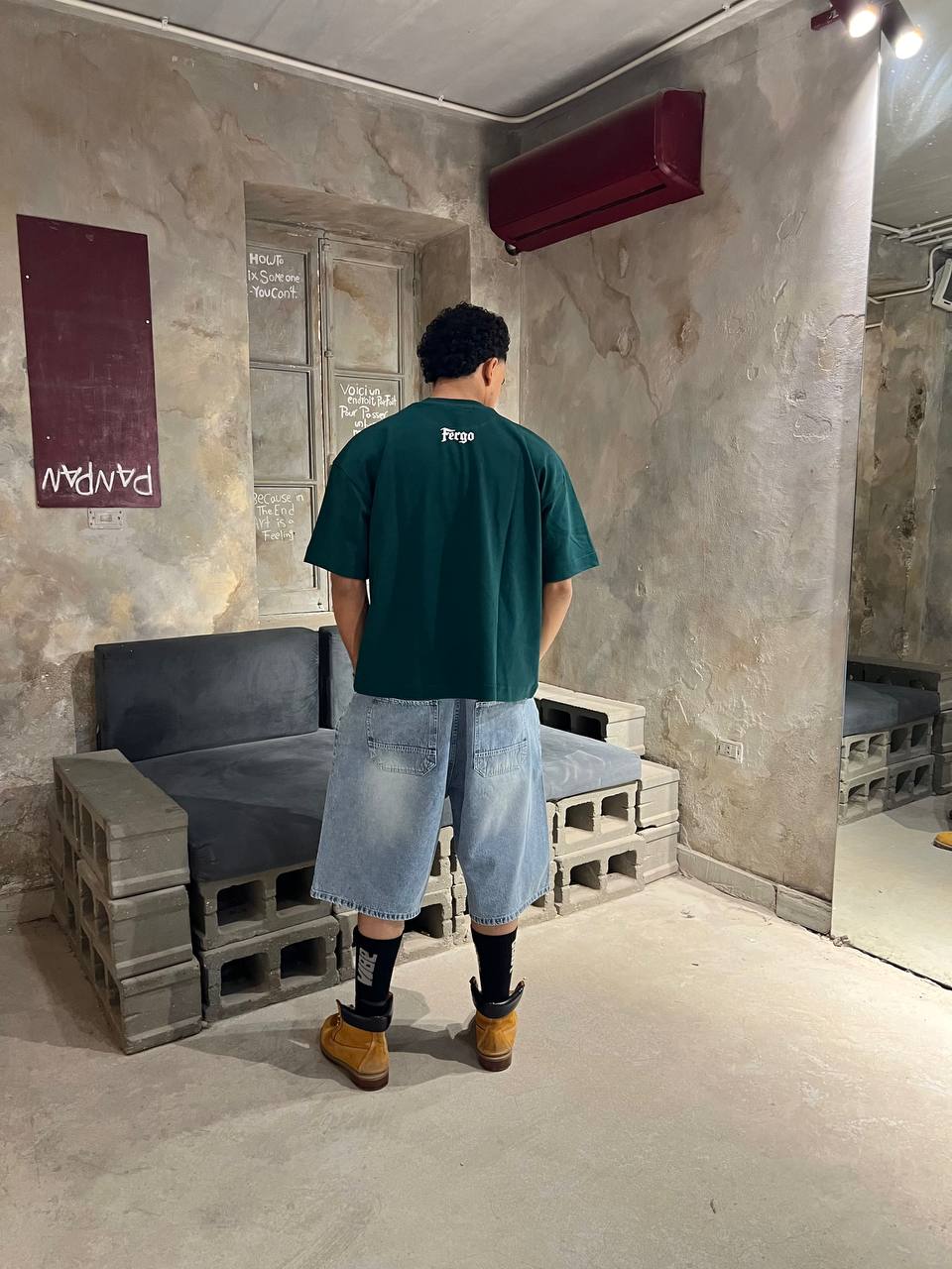 Oversized Green T-shirt